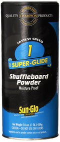 Sun-Glo Speed 1 (Super Glide Wax) Shuffleboard Table Powder, 16 Oz. Can