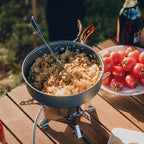 Camping Cooking Set,7Pcs Camping Pan Set For Backpack Cookware Pot And Pans Set, Survival Cooking Kit For Hiking Cooking Gear Ou