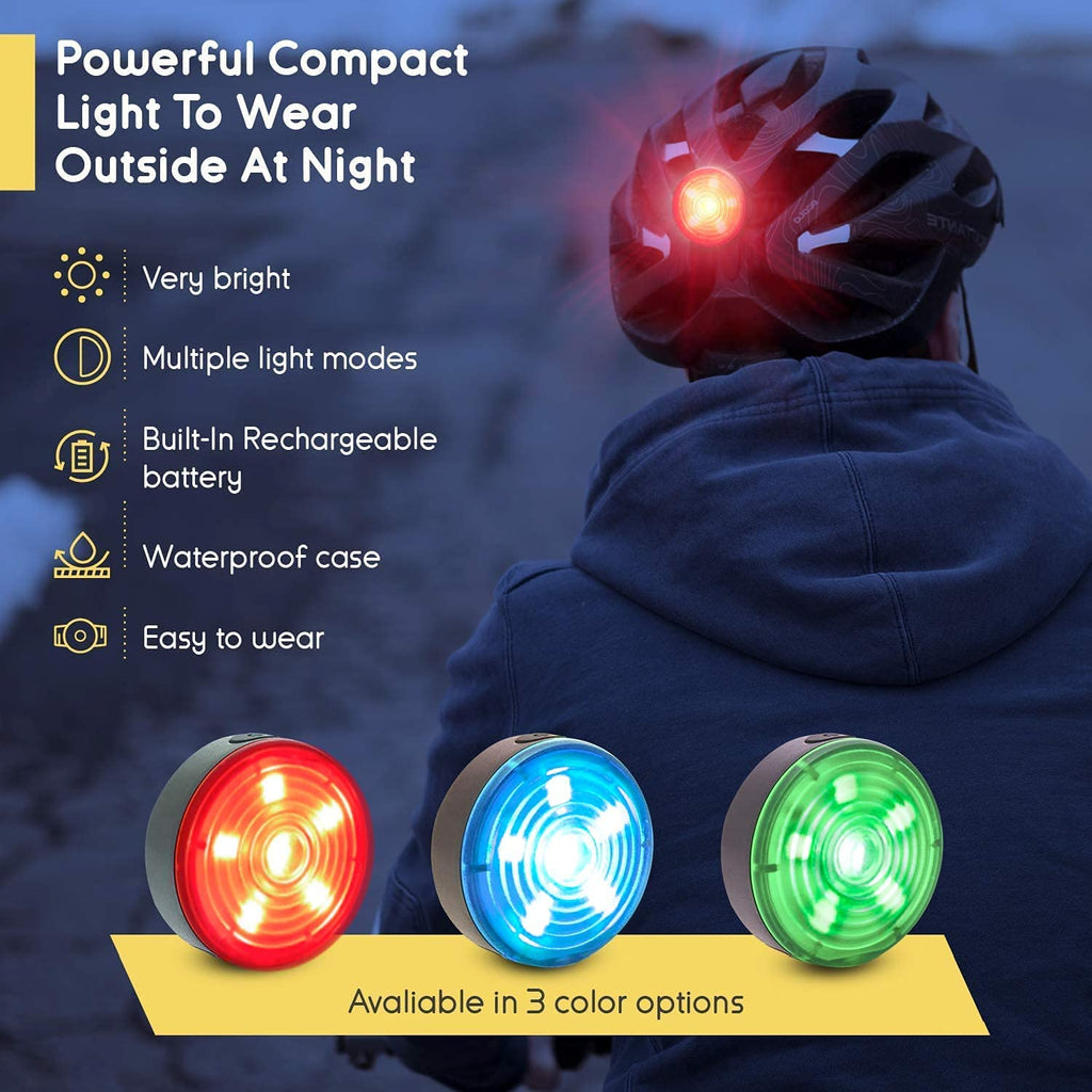 Everbeam E200 Led Bicycle Lights Front And Rear Rechargeable  Powerful Waterproof Safety Clip On Led Light Set, For Runners, Cyc