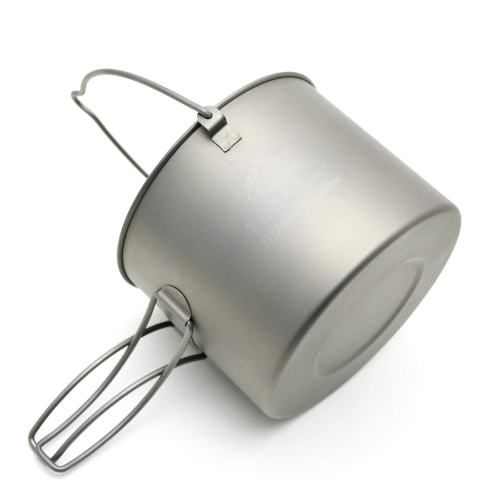 Toaks Titanium 1300Ml Pot With Bail Handle