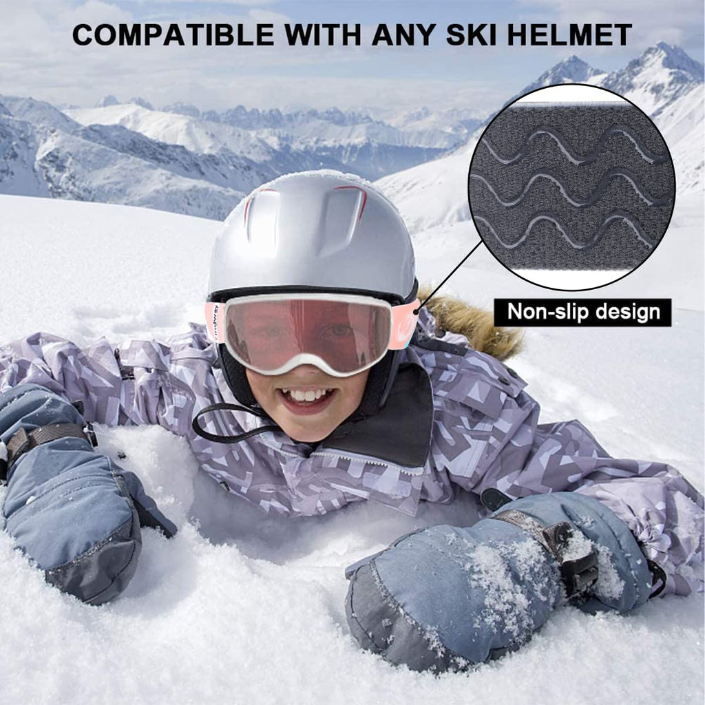Findway Kids Ski Goggles, Kids Snowboard Goggles For Boys Girls Toddler Age 3-14