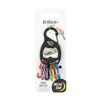 Nite Ize Krb2-01-R6 Black Keyrack+ S-Biner