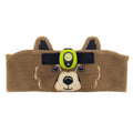 Big Discoveries WildLight Headband Headlamp - Fleece Headband with Bright LED Head Lamp for Kids | Fun Toy Headlight for Boys, G