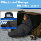 Bisinna Flannel Xl Sleeping Bag(630Gms) For Adults Warm & Cold Weather Sleeping Bag 3-4 Season With 100% Cotton Lining Large Sle