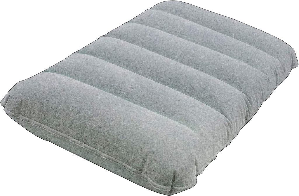 Dogxiong 2 Pack Ultralight Inflatable Camping Pillow Squared Flocked Fabric Air Pillow For Hiking,Traveling,Napping,Desk Rest,Be