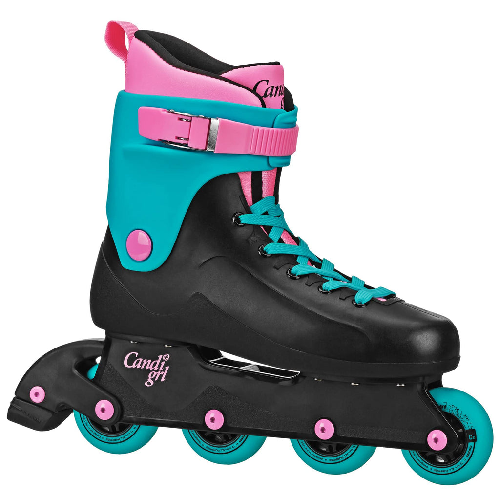 Roller Derby Elite Candi Grl South Beach Molded Inline Skates Rocki Pop Size M05/W06