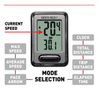Cateye Velo 7 Wired Bike Computer