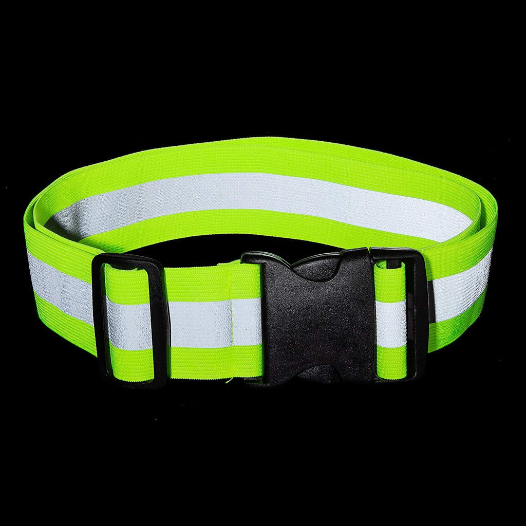 Dashglow - 2 Pack - Reflective Glow Belt Safety Gear, Pt Belt, For Running Cycling Walking Marathon Military (2 Pack)
