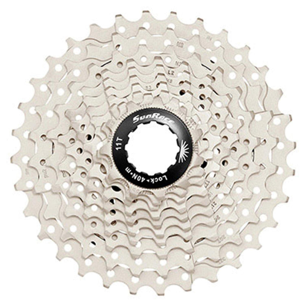 Sunrace Unisexs Csrs1 Cassette, Silver, 11-28T