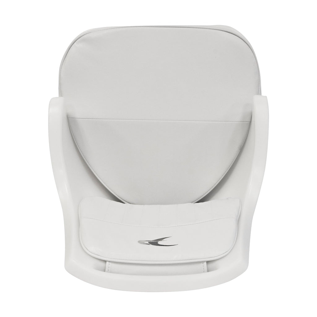 Wise 8Wd015-3-710 Standard Compact Pilot Chair With Cushions And Mounting Plate, White