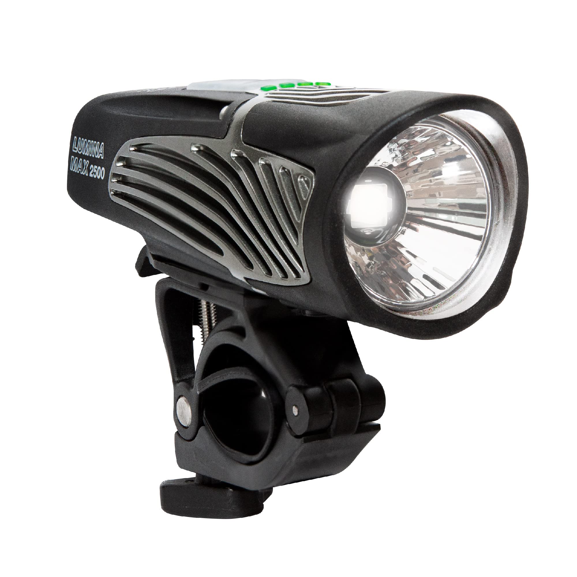 NiteRider Lumina Max 2500 Lumen Headlight Rechargeable MTB Road Commuter Bike Light Front LED Light Easy to Install Cycling Safe