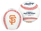 Rawlings Mlb San Francisco Giants Team Logo Baseball, Official, White