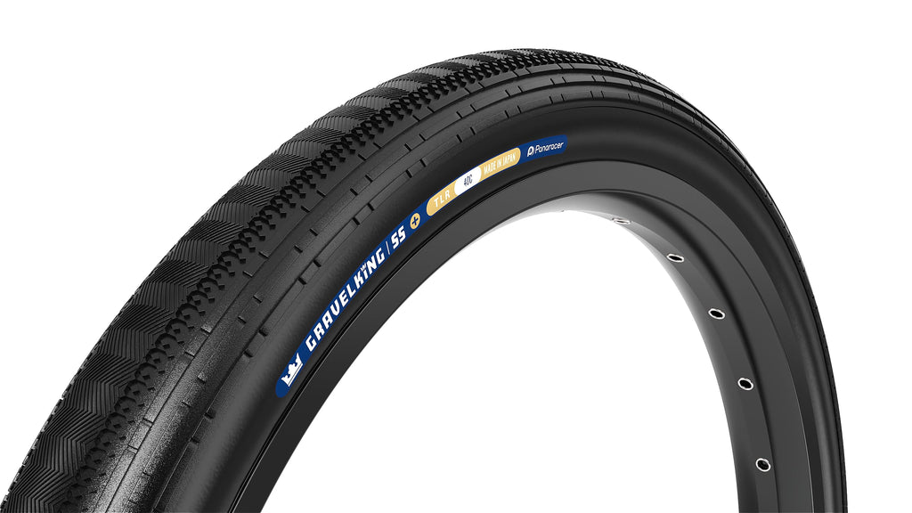 Panaracer Gravelking Ss+ Tire - Tubeless Black, 700X45