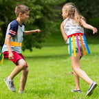 Wettarn 8 Pcs Catch Tail Game Belt Set Field Day Games Catching Equipment For Adults And Kids Ideal For Family Gatherings Parks