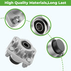 10L0L Golf Cart Front Wheel Hub Assembly With Hub Bearing/Oil Seal/Dust Cover For Club Car Ds&Precedent 2003-Up, Oem# 102357701(