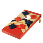 Foster & Rye Indoor Mini Cornhole Set Tabletop Bean Bag Toss Game - Portable Cornhole Set For Home, Office Or Travel - 20 Inch B