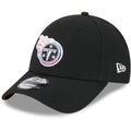 New Era Mens Black Tennessee Titans 2023 NFL Crucial Catch 9FORTY Adjustable Hat