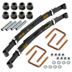 Roykaw Rear Heavy Duty Leaf Spring Kit For Ezgo Txt 1994-Up Golf Cart - 4 Leaf