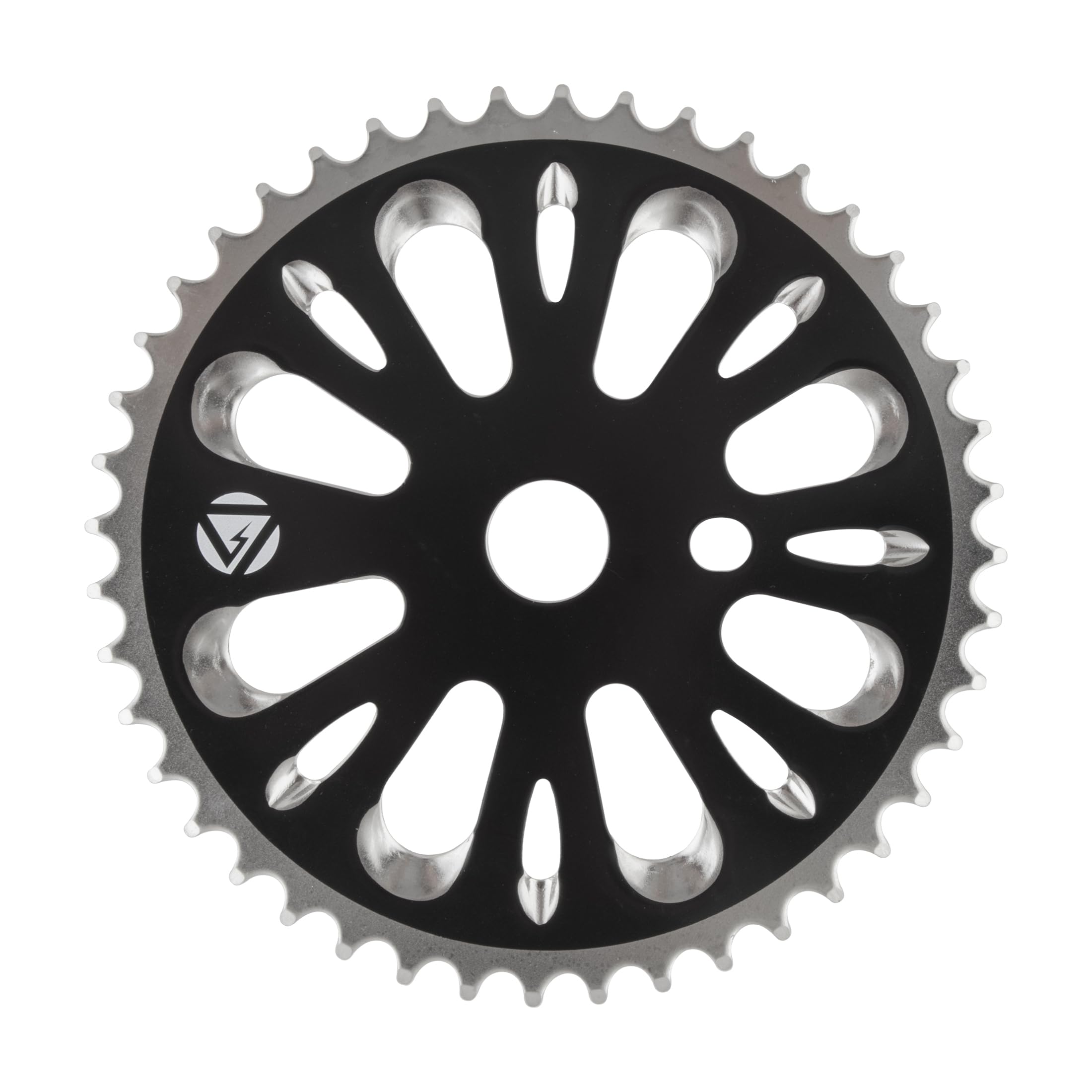 Chainring Bk-Ops 1Pc 44T 3/32 Stl Bk