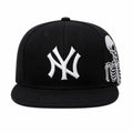 Mee Trend Snapback Cap | Adjustable Flat Brim Baseball Cap For Men & Women | Trendy Unisex Skeleton Design Adjustable Hip Hop St