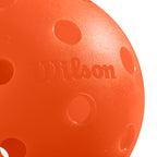 Wilson Tru 32 Indoor Pickleballs - 48 Ball Case, Orange
