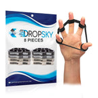 Finger Strengthener, Hand Grip Strengthener [8Pcs]-Finger And Hand Gripper, Grip Strength Trainer, Hand Exerciser, Stretcher- Im
