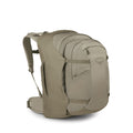 Osprey Farpoint 55L Mens Travel Backpack - Carry On Bag with Personal Item Sized Detachable Daypack, Sawdust