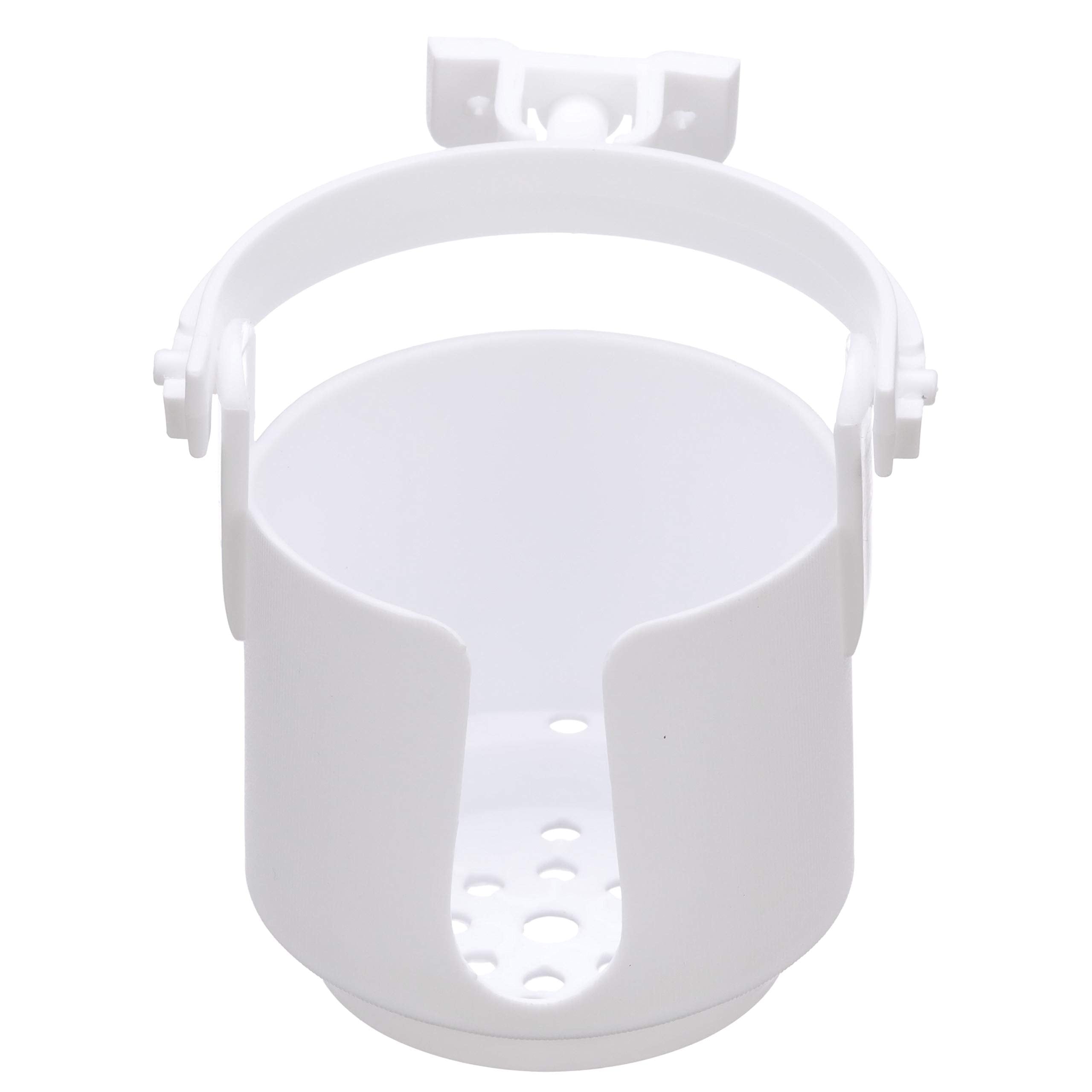 Attwood 11631-4 Molded Plastic Gimballed Drink Holder, Slot For Coffee Mug Handle, Self-Draining, 4 Inches H X 4 3/8 Inches W