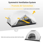 Naturehike Mongar 2 Person Backpacking Tent 3 Season Camping Tent Ultralight Double Layer Free Standing Tent For Camping Hiking