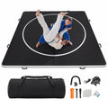 Fnova Inflatable Wrestling Mat 13x13 FT x 4 IN, PVC Portable Wrestling Mats for Home, 4 Thick Jiu Jitsu Mats with Circles for Wr