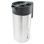 Gsi Outdoors, Glacier Stainless Javapress, 30Oz French Press Coffee Mug For Camping, Brushed