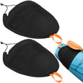 JolliLudo 2 Pcs Kayak Spray Skirt - Coated Nylon, Waterproof & Durable, with Zipper Mesh Pocket, Ideal for Cockpit Recreational 