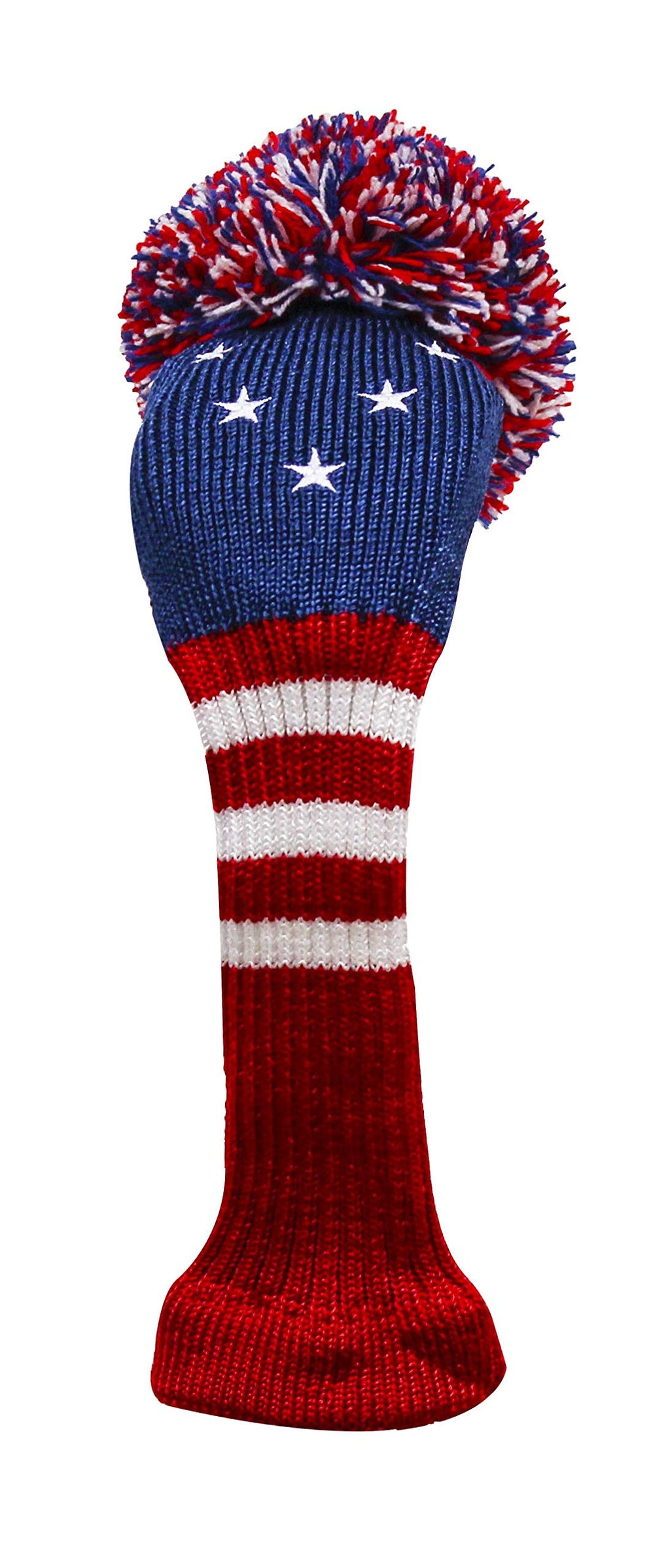 Izzo Vintage Driver Headcover, Patriot Usa, Red, White, Blue