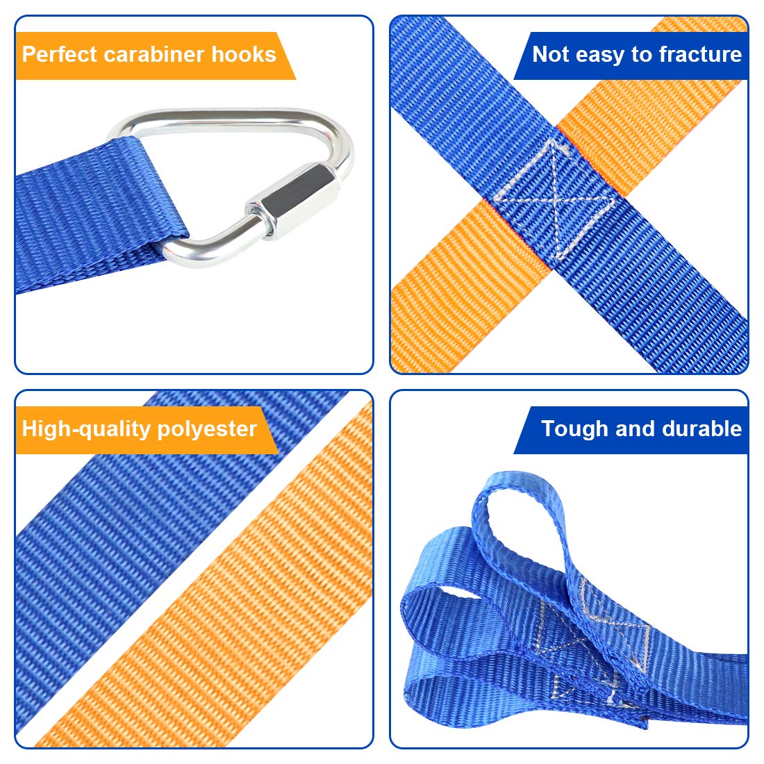 Climbing Net For Kids Outdoor, Portable Ninja Cargo Net Rope Ladder Monkey Bars For Ninja Slackline, Jungle Gyms, Swing Set, Nin