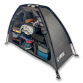 Campyre - Tent & Rv Camping Organizer With Zippered Flap, 9-Shelf Storage. Rv Shoe Organizer, Dining Tent Organizer. Organize An