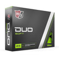 Wilson Staff Duo Soft Golf Balls - 12 Pack, Green