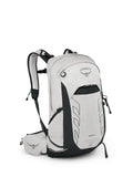 Osprey Talon 22L Mens Lightweight Hiking Backpack - Small Daypack for Travel & Camping, White/Black