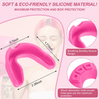 Bbto 6 Pieces Sports Mouth Guard For Kids, Athletic Mouthguard For Boxing Football Hockey Karate Basketball(White, Red, Pink, Cl