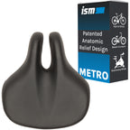 Ism Metro Comfort Bike Seat - Noseless Bike Saddle For Hybrid Bikes, Beach Cruisers, And Stationary Bikes Designed To Reduce Num