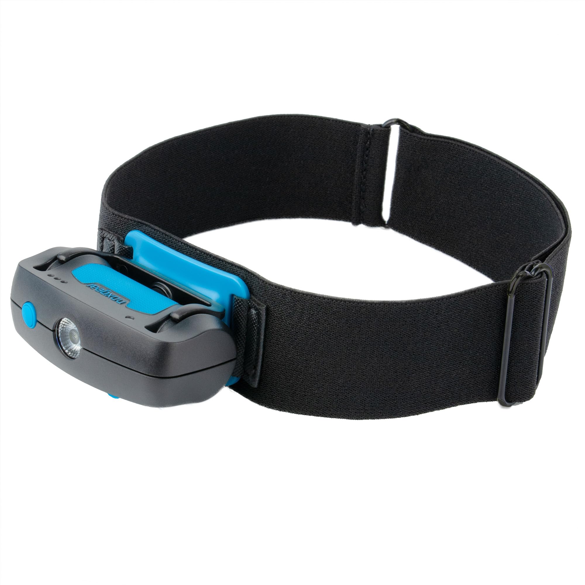 Noxgear Head Light 500 Lumen Lightweight Headlamp - 100 Wide Flood Beam - USB-C Rechargeable - IP-64 Waterproof - 2 Brightness M