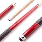 Mizerak Hardwood Cue (2 Piece), 57'', Red