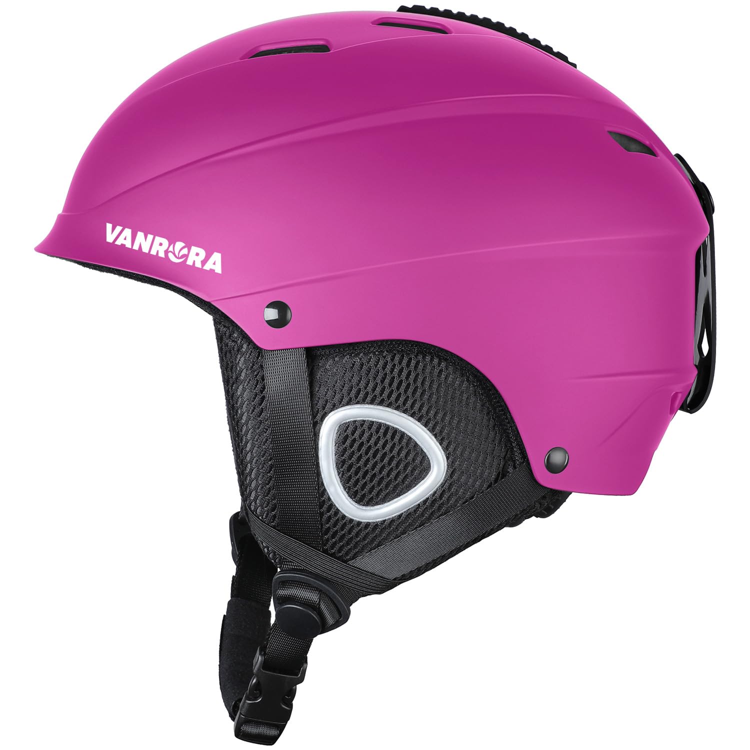 VANRORA Ski Helmet, Snowboard Helmet - Pink, M