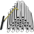 Eurmax Usa 5.5 Inches Trampoline Springs Heavy Duty Stainless Replacement Spring Trampoline Parts With T Hook, 20Pcs-Pack
