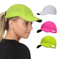 TrailHeads Women's Race Day Performance Running Cap, Lightweight & Quick Drying Mesh Sports Hat with Reflective Trim, Adjustable