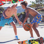 AND1 Fantom Rubber Basketball: Official Regulation Size 7 (29.5 inches) - Deep Channel Construction Streetball, Made for Indoor