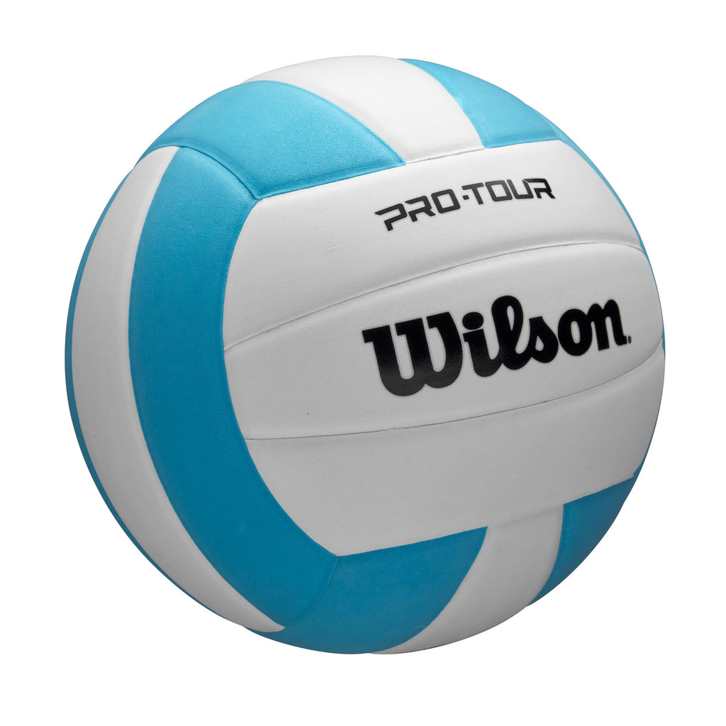 Wilson Pro Tour Indoor Volleyball - Teal/White, Official Size