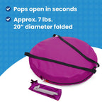 Weatherpod 1-Person Pop-Up Pod With Tinted Panels - Pop-Up Weather Pod, Protection From Cold, Wind And Rain With Added Privacy -