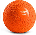 Yes4All Slam Balls (Orange) 12Lbs For Strength And Hiit Workout - Slam Medicine Ball (Yrhj)