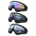 TURVSTPC 3 Pack Ski Goggles ATV Dustproof Dirt Bike Goggles UV Protection Foam Anti for Ski Racing Riding, Off Road Waterproof M