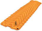 Klymit Static V Sl Inflatable Sleeping Pad For Camping, Ultralight Hiking And Backpacking Air Bed, 2.5 Inch Thick, Orange